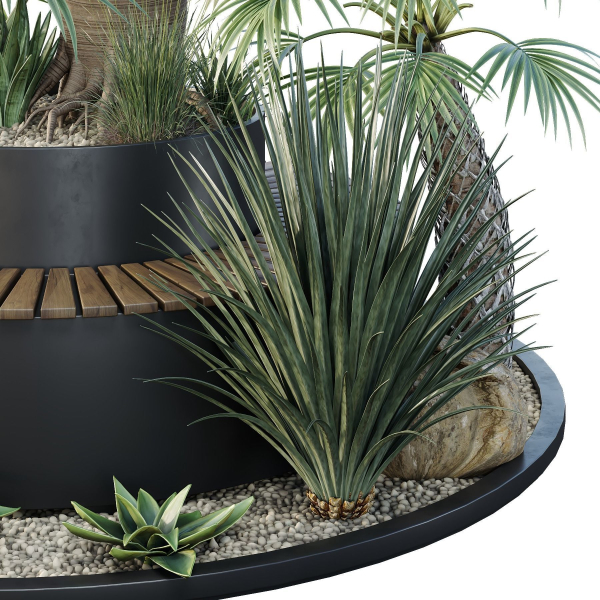HQ Tree and bush garden box outdoor VOL 19
