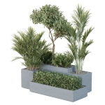 HQ Tree and bush garden box outdoor VOL 28