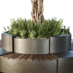 HQ Tree and bush garden box outdoor VOL 32