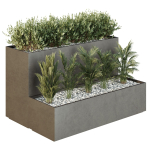 HQ Tree and bush garden box outdoor VOL 55