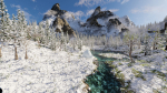 Igloo Snow landscape Scene