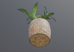Indoor Plant Low-poly 3D model