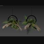 Indoor plant set42-hanging plant