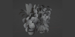 indoor plants collection vol 125-Blender
