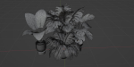 Indoor Plants Collection vol 221-Blender
