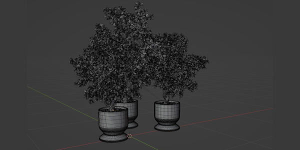 indoor plants collection vol 52-Blender