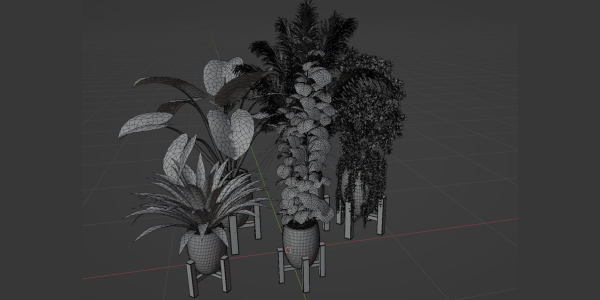 indoor plants collection vol 53- Blender