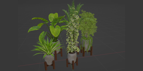 indoor plants collection vol 53- Blender
