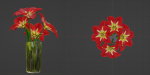 Interior decorative flowers vol 168-Blender