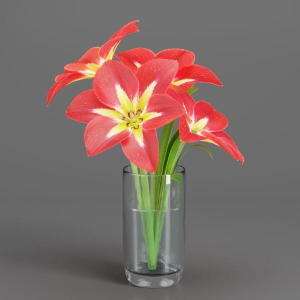 Interior decorative flowers vol 168-Blender