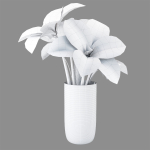 Interior decorative flowers vol 168-Blender