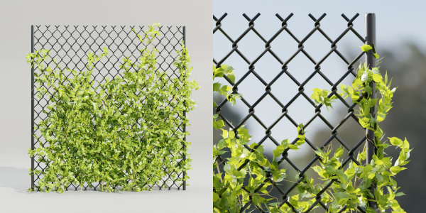 Ivy-fence collection vol 123-Blender