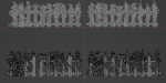 ivy wooden fence vol 25-Blender