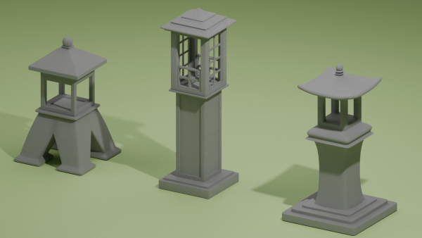 Japan Garden Stone Set 1