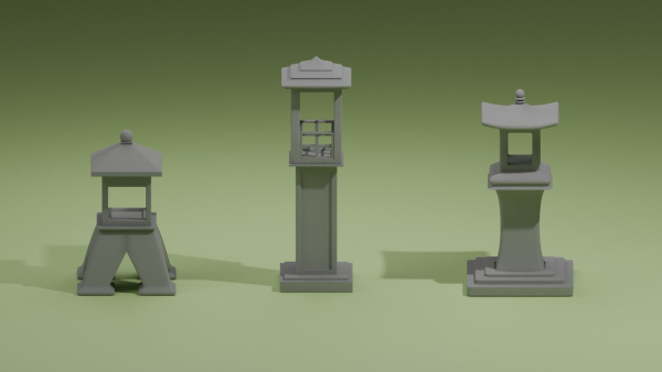 Japan Garden Stone Set 1