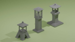 Japan Garden Stone Set 1