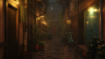 Japanese Alley 3d Scene