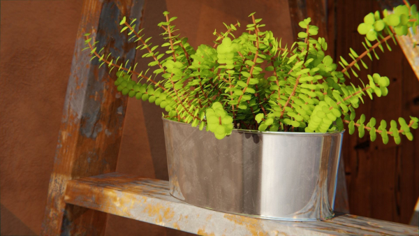 Japanese Alley 3d Scene