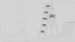 Japanese Alley 3d Scene