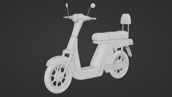 Japanese Alley 3d Scene