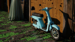 Japanese Alley 3d Scene