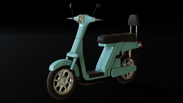 Japanese Alley 3d Scene