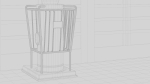 Japanese Alley 3d Scene