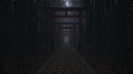 Japanese Bamboo Path 3d Scene