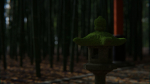 Japanese Bamboo Path 3d Scene