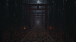 Japanese Bamboo Path 3d Scene
