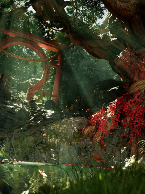 Japanese Forest Grave