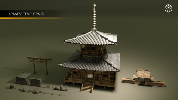Japanese Temple Pack
