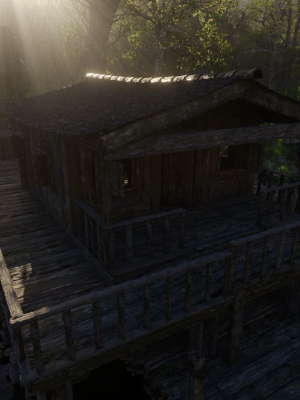 jungle-dock-scene-3d-model-blend