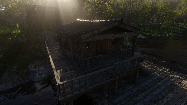 Jungle Dock Scene