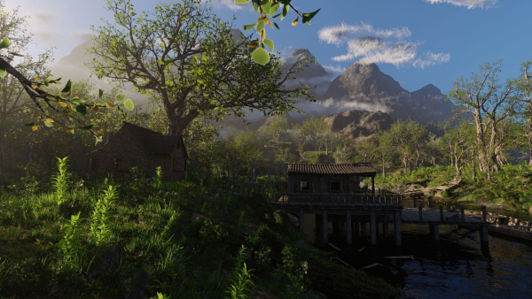 Jungle Dock Scene