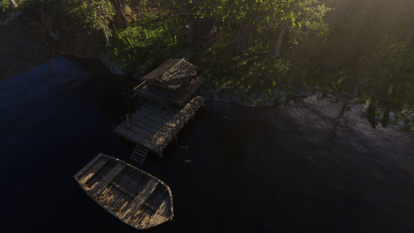 Jungle Dock Scene