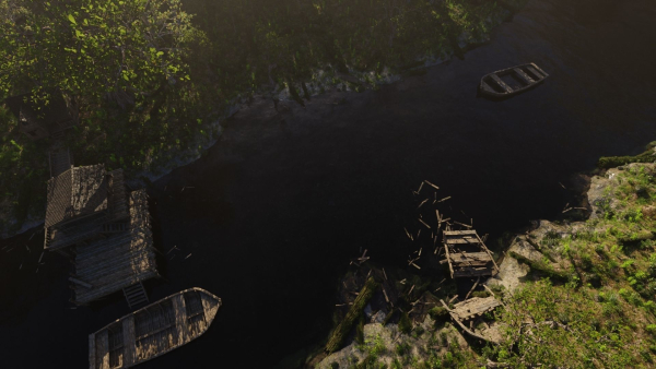 Jungle Dock Scene