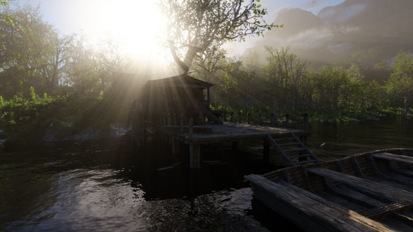 Jungle Dock Scene