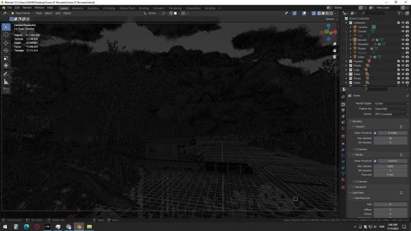Jungle Dock Scene