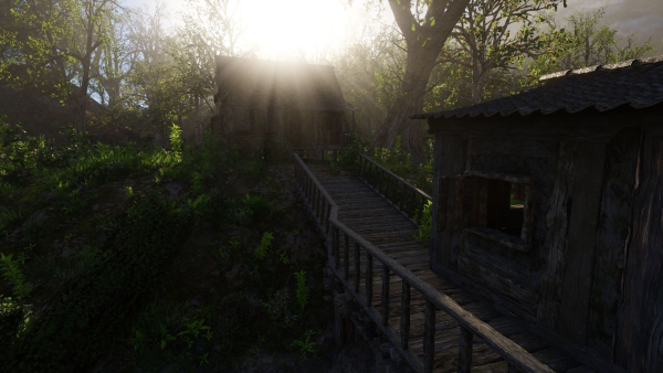 Jungle Dock Scene