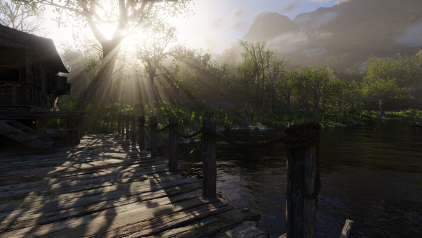 Jungle Dock Scene