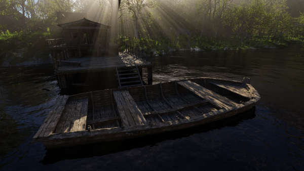 Jungle Dock Scene
