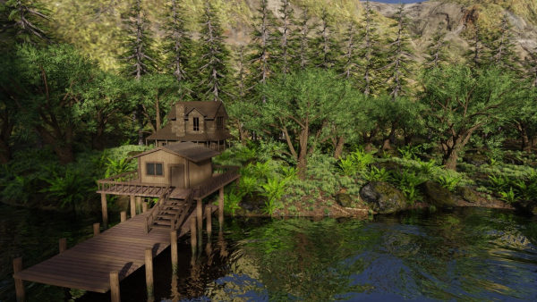 Jungle Scene