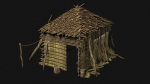 JUNGLE SWAMP GENERIC HUT SHELTER COTTAGE AAA COLLECTION