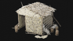 JUNGLE SWAMP GENERIC HUT SHELTER COTTAGE AAA COLLECTION
