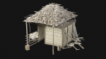 JUNGLE SWAMP GENERIC HUT SHELTER COTTAGE AAA COLLECTION