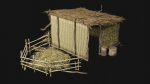 JUNGLE SWAMP GENERIC HUT SHELTER COTTAGE AAA COLLECTION
