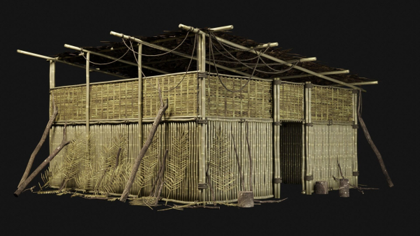 JUNGLE SWAMP GENERIC HUT SHELTER COTTAGE AAA COLLECTION