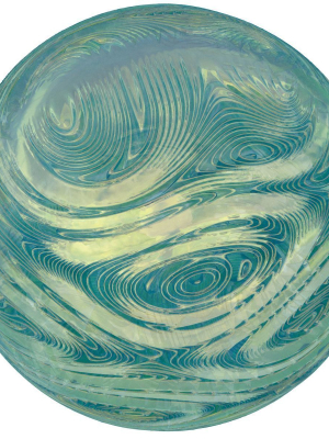 Jupiter glass ball with swirls