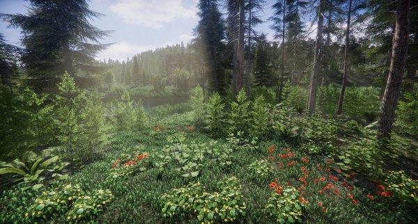 Lake Coniferous - Environment Unity
